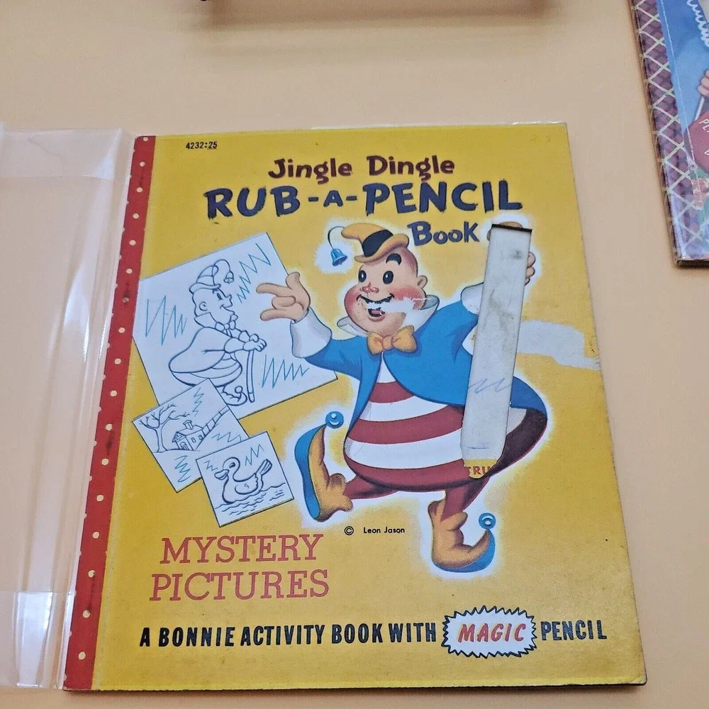 Bonnie‎ Book SAFETY IS FUN JINGLE DINGLE HOW DOES YOUR GARDEN GROW Rare Vintage